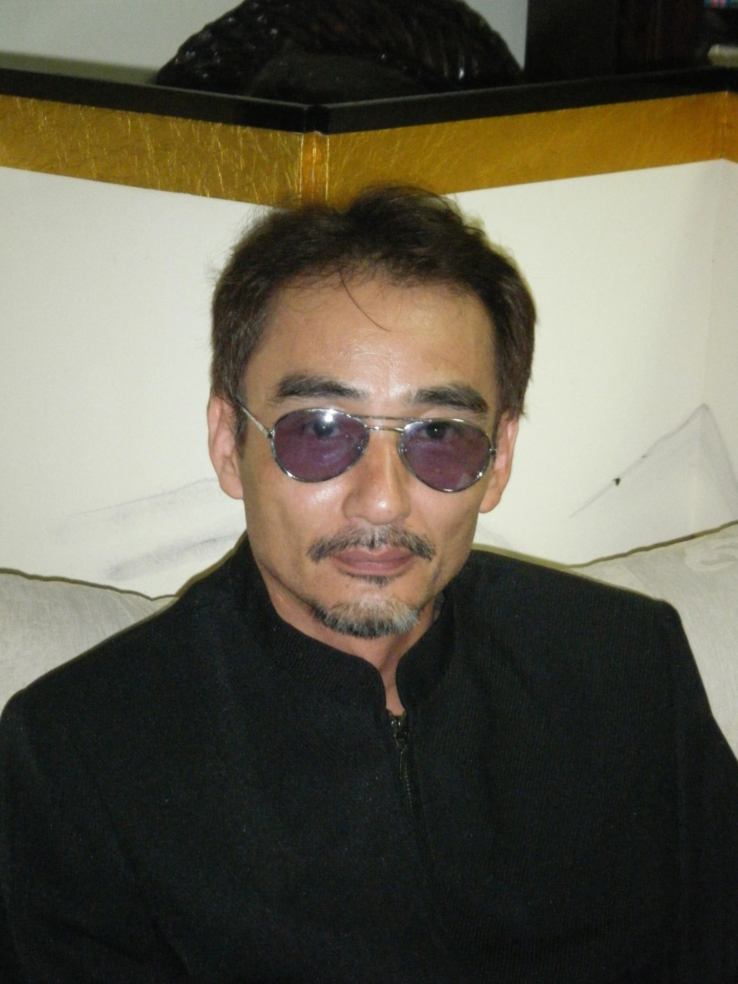 台湾マフィアのボス役